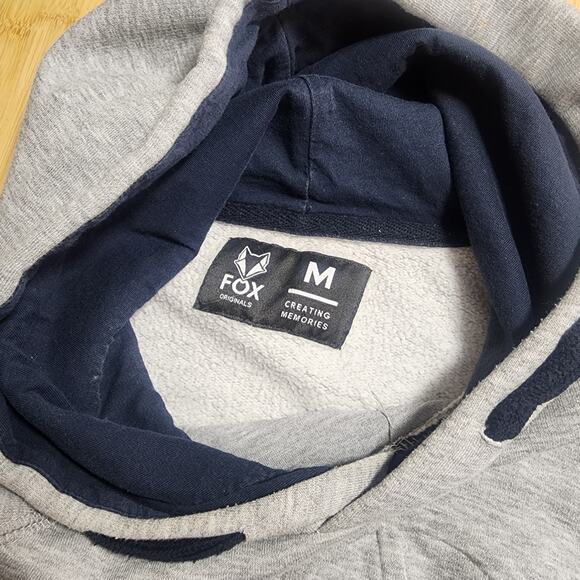 Fox Originals Hoodie XXL Amsterdam Biketown Embossed,  Gray, size M - Picture 8 of 15